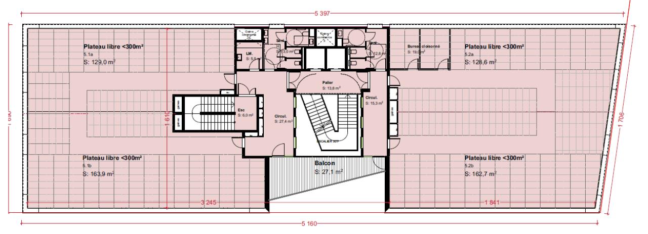 Bureau Rouen 4111m² Vente bureau Rouen Seine-Maritime OVBUR2310403 2